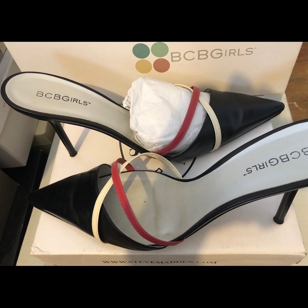 BCBgirls blk heels